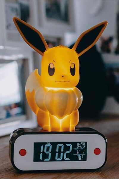 Eevee Vækkeur og Lampe
