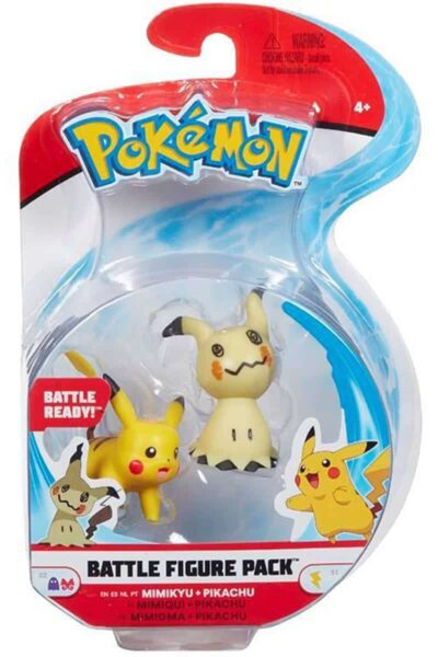 Mimikyu og Pikachu Figurer