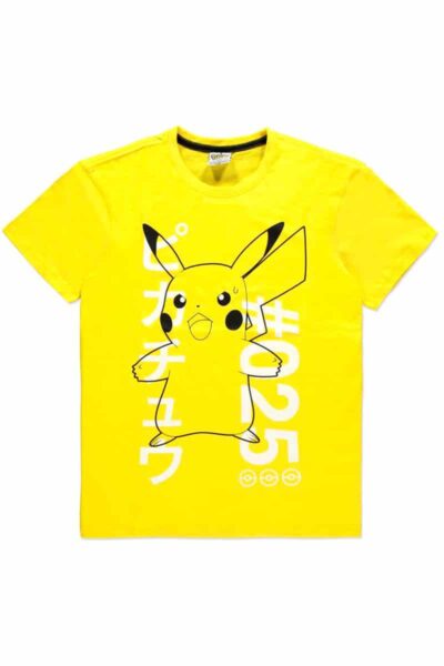 Gul Pikachu T Shirt Small