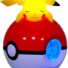 Pikachu väckarklocka och lampa