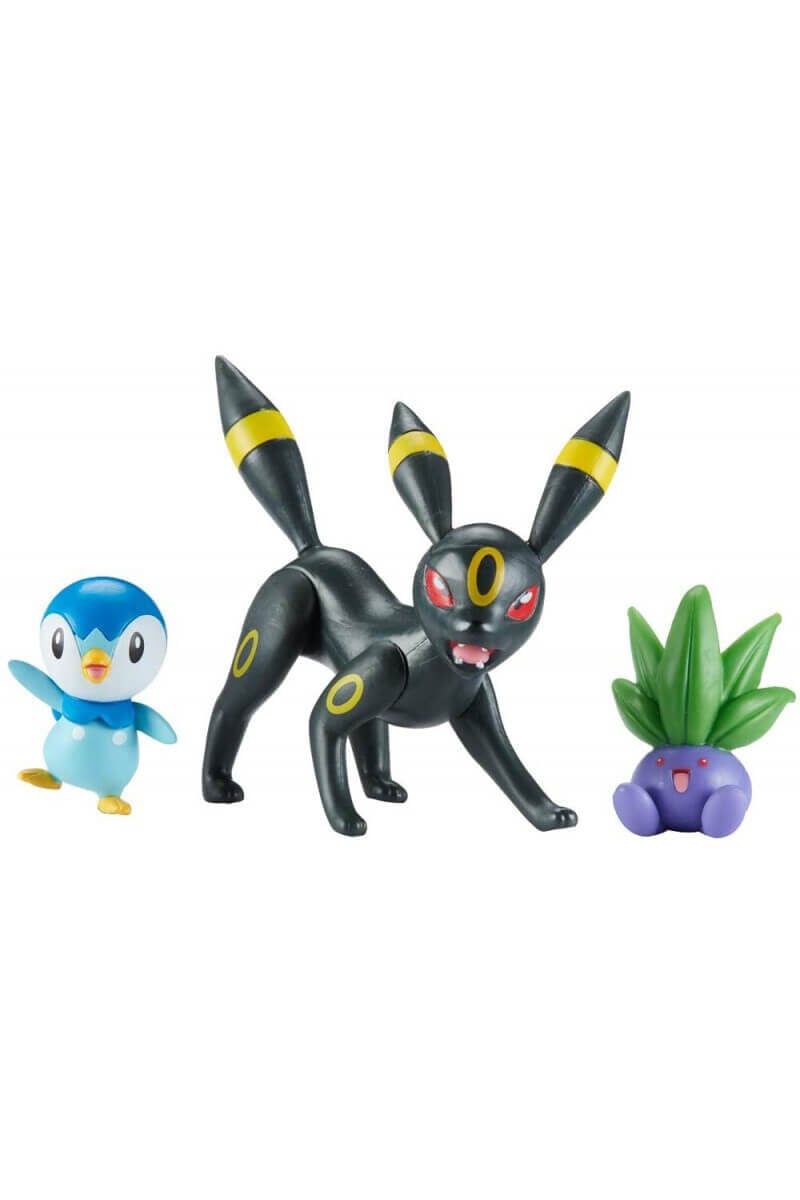 Umbreon Piplup & Oddish Figurer