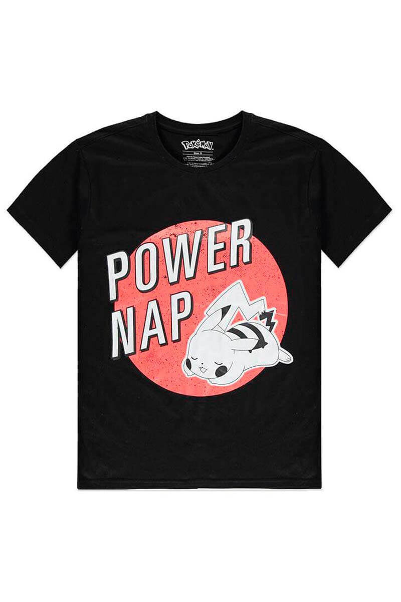 Pikachu Power Nap T Shirt i Small