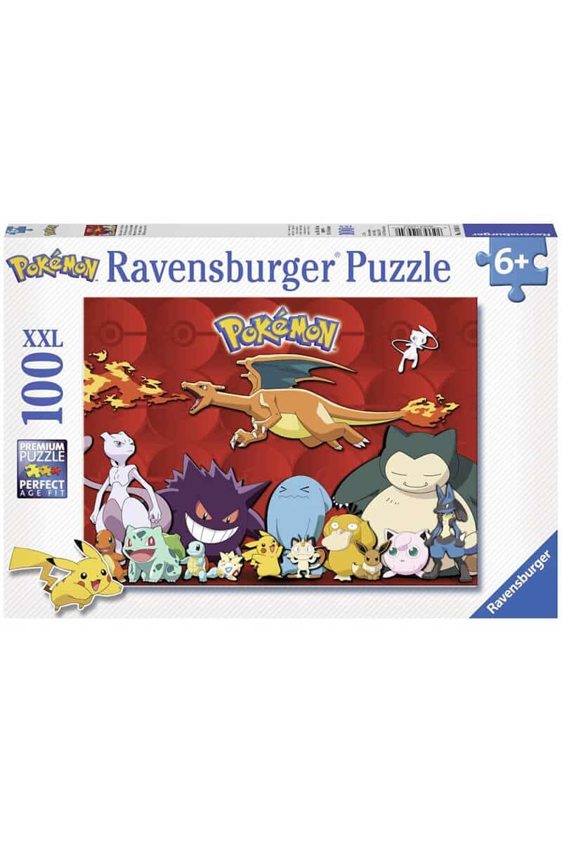 Pokemon Ravensburger Puslespil med 100 Brikker