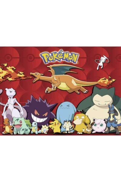 Pokemon Ravensburger Puslespil med 100 Brikker