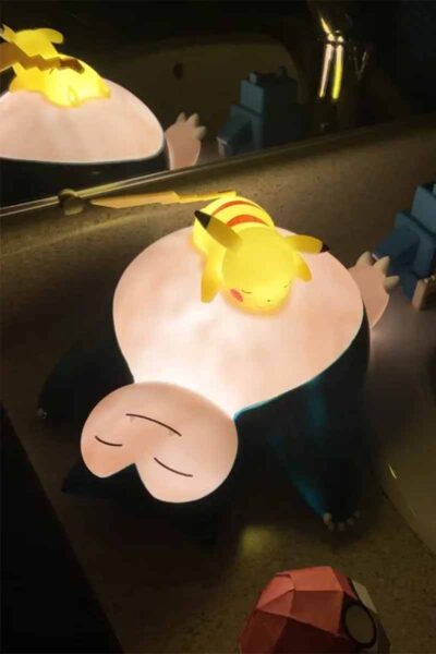 Snorlax & Pikachu LED Touch Sensor Lampe