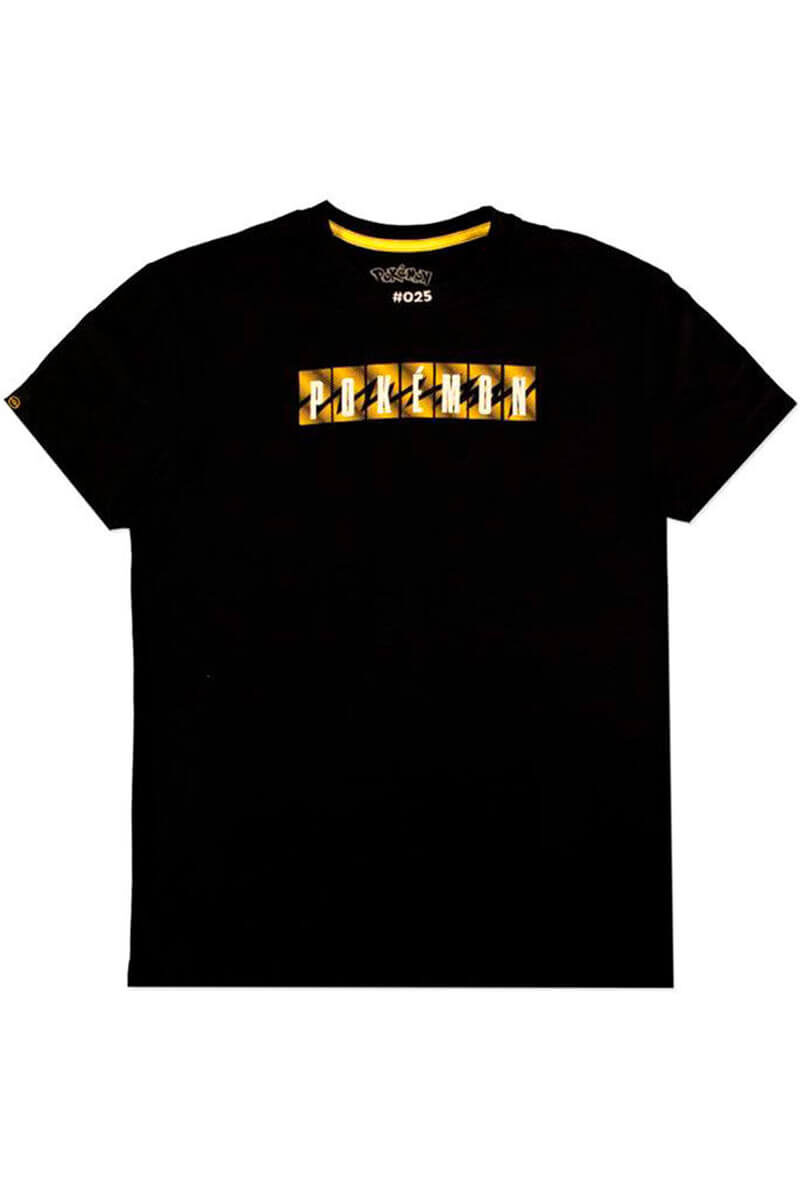 Pokemon Pikachu Sort T Shirt i Small