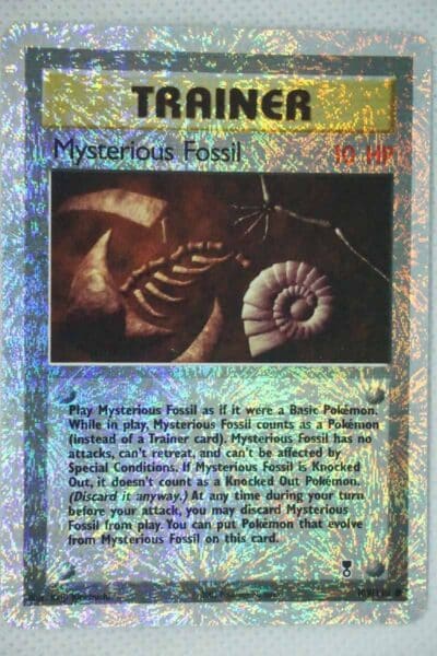Mysterious Fossil 109/110 Special Holo Edition