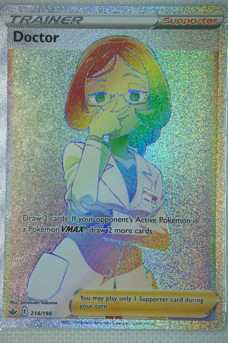 full art doctor pokemon card Amazon.com: Doctor - 190/198 - Full Art Ultra Rare - Sword & Shield