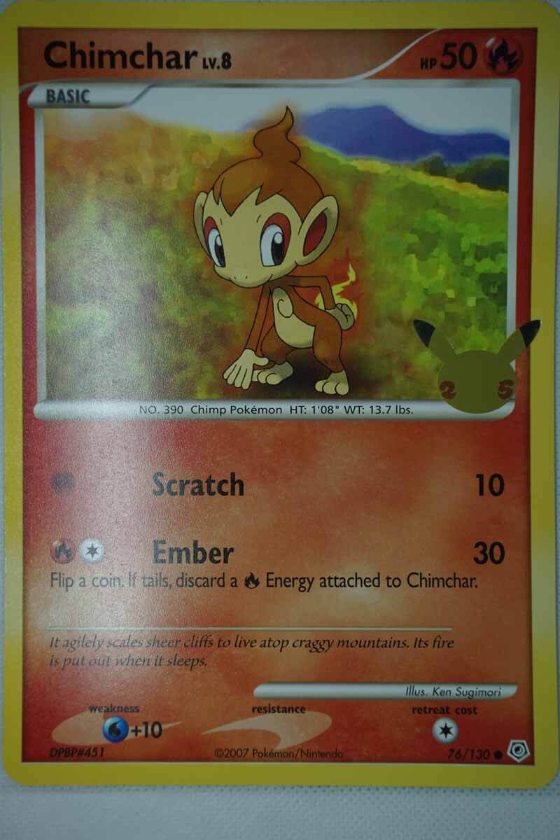 Chimchar 76/130 25 års jubilæum Stor