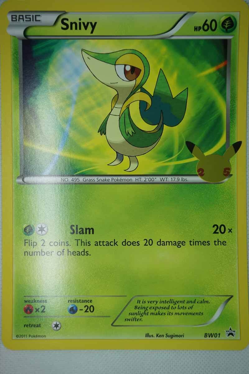 Snivy BW01 25 års jubilæum Stor