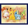 Lille Puslespil med Pikachu Scorbunny Sobble og Grookey