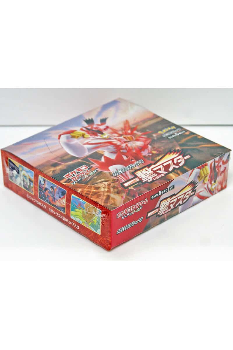 single strike master booster box Pokemon TCG Japanese Sword & Shield Dark Phantasma (s10a) Booster Box –  PokeWayne main image 0