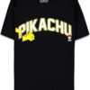 Sort T Shirt med Pikachu