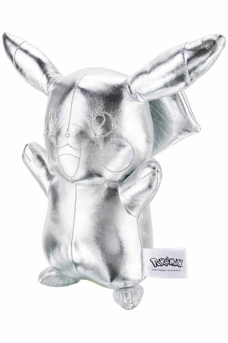 Pikachu Bamse i Sølv 30 cm
