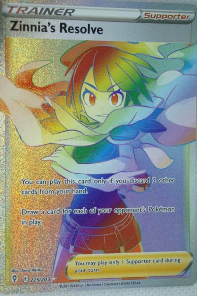 Zinnia's Resolve 225/203 Hyper Rare