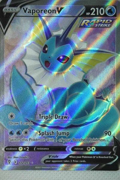 Suicune V 173/203 Full Art