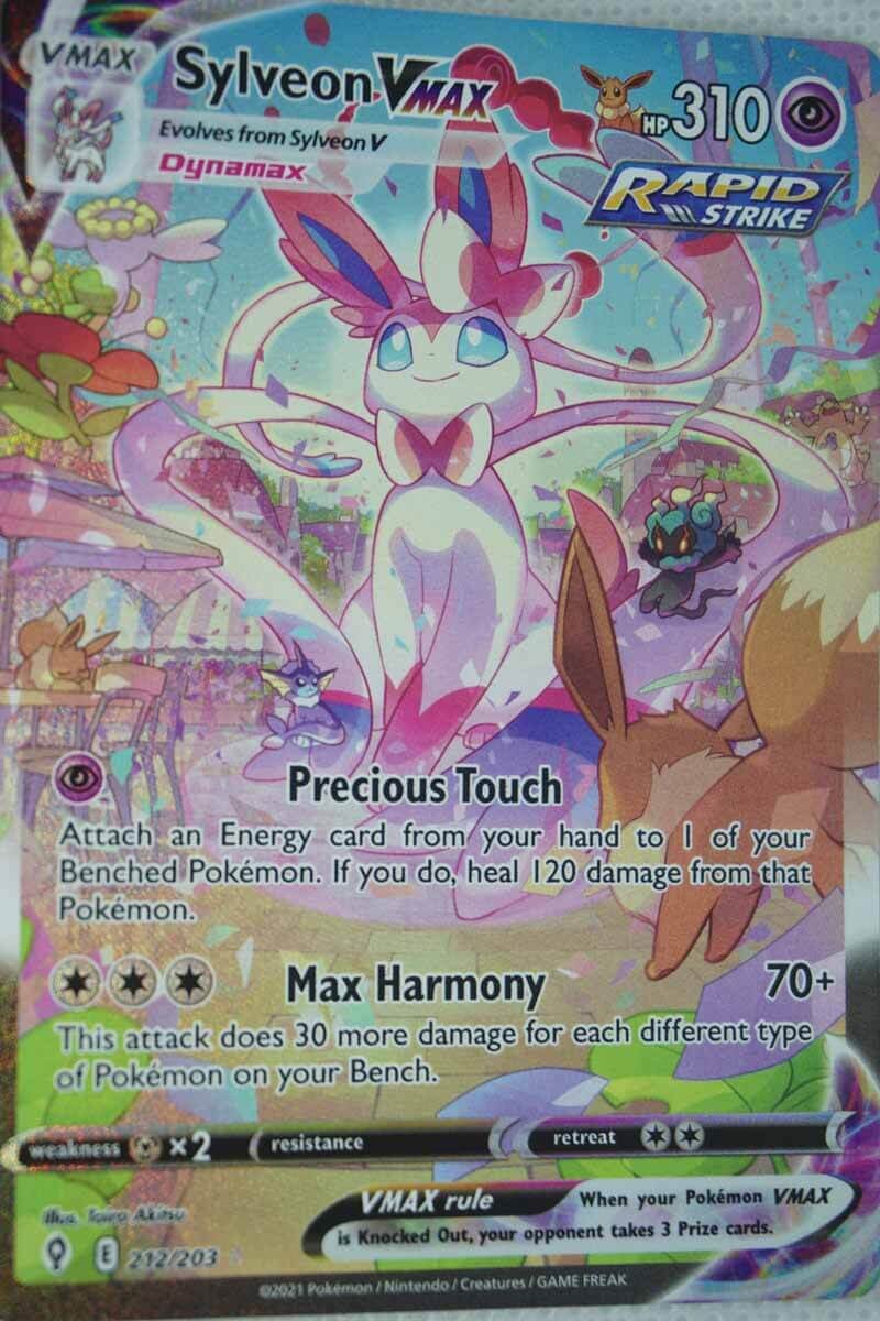 Sylveon VMAX 212/203 Alternate Art Secret Rare