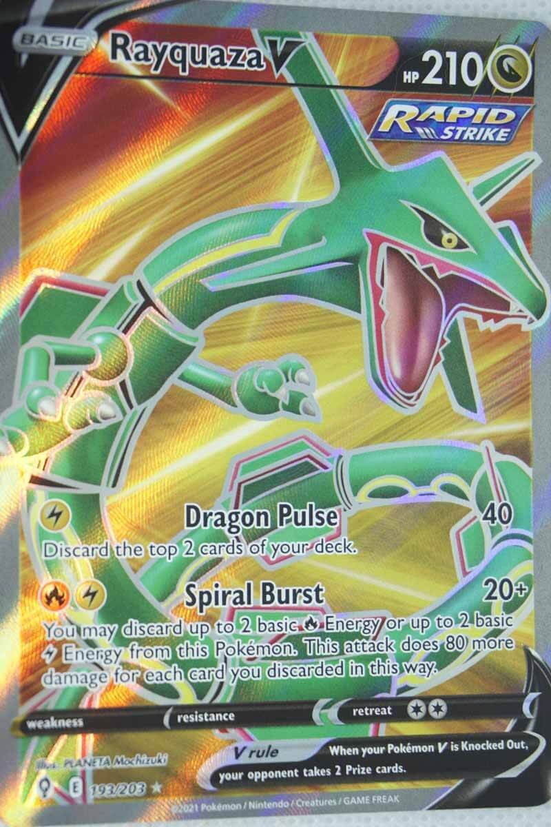 Rayquaza V 193/203 Full Art