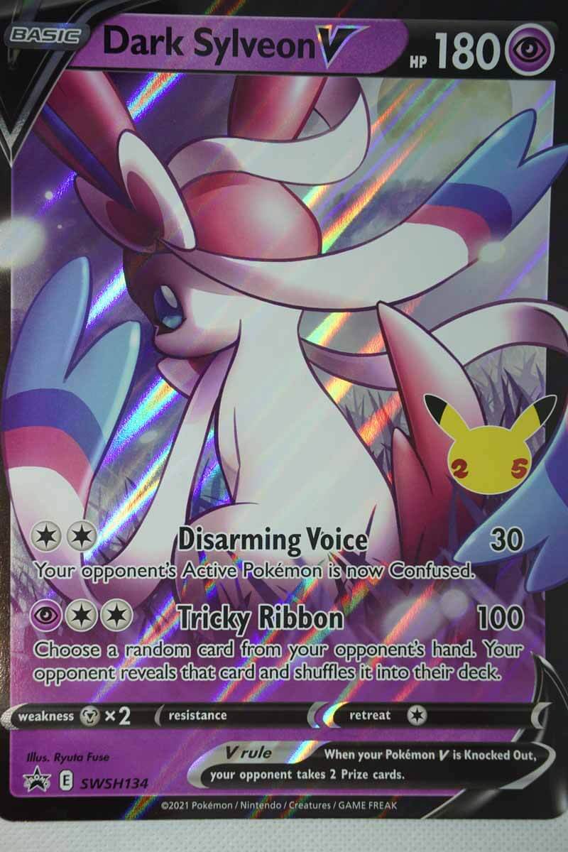 Dark Sylveon V SWSH134 - Celebrations enkeltkort