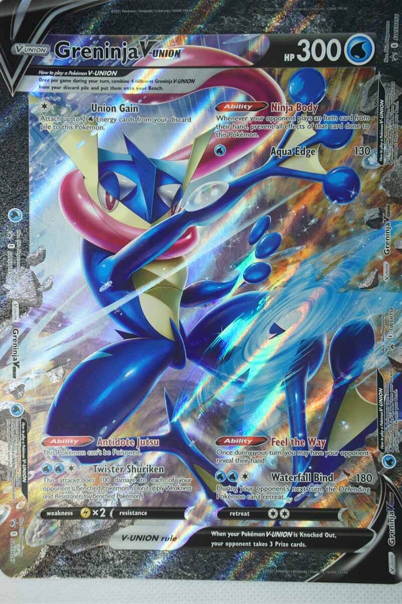 Greninja V Union SWSH156 Stor