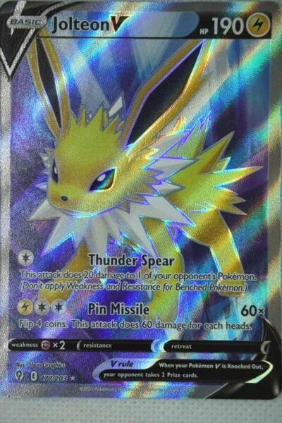 Jolteon V 177/203 Full Art
