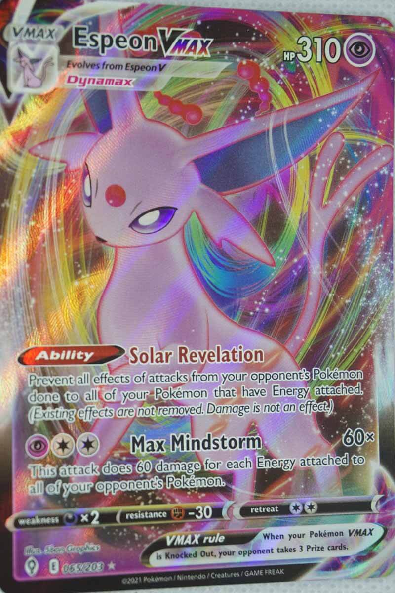 Espeon VMAX 65/203