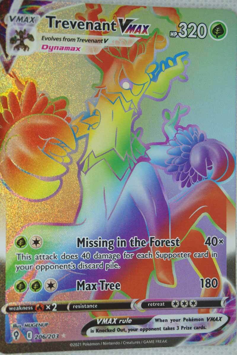Trevenant VMAX 206/203 Hyper Rare
