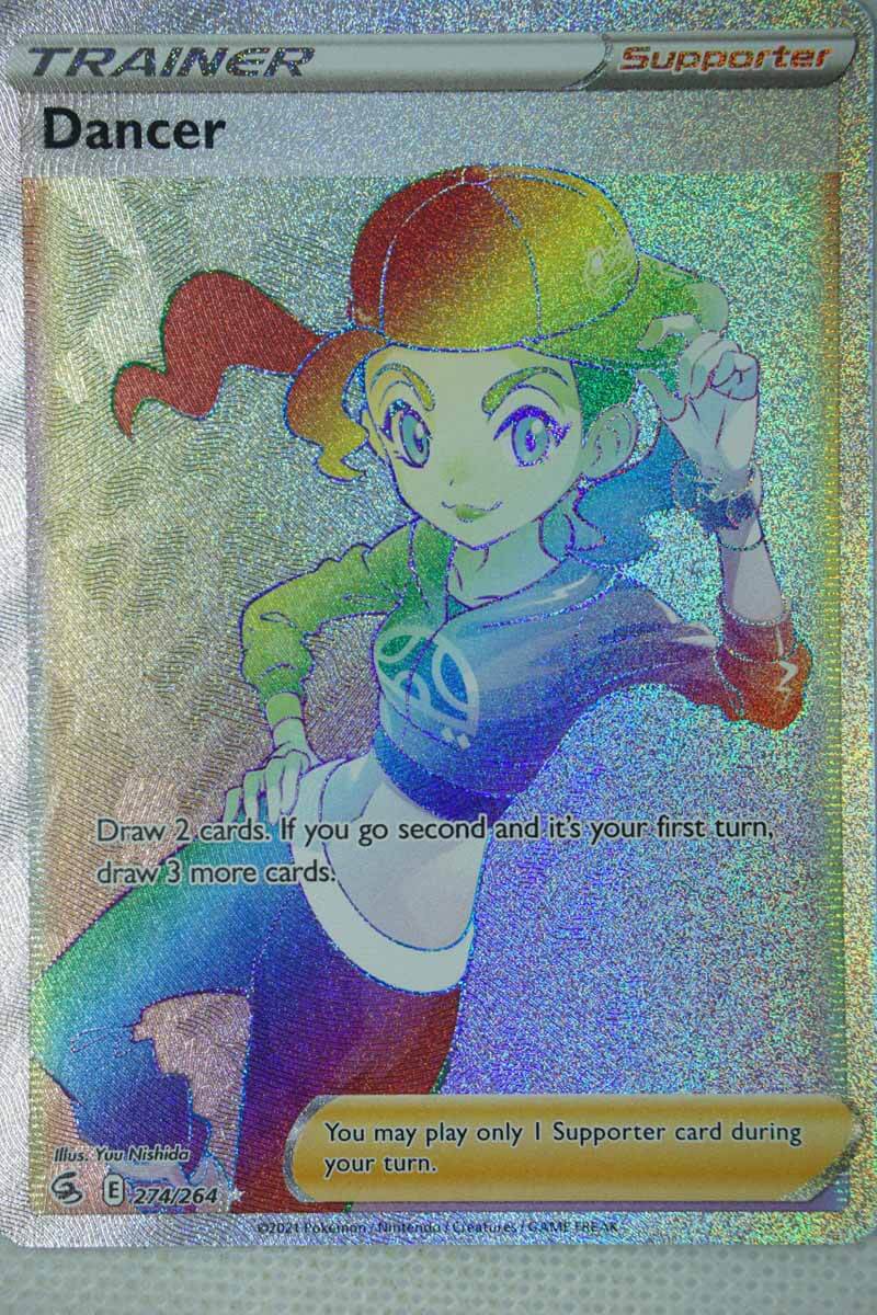 Dancer 274/264 Hyper Rare - Fusion Strike enkeltkort