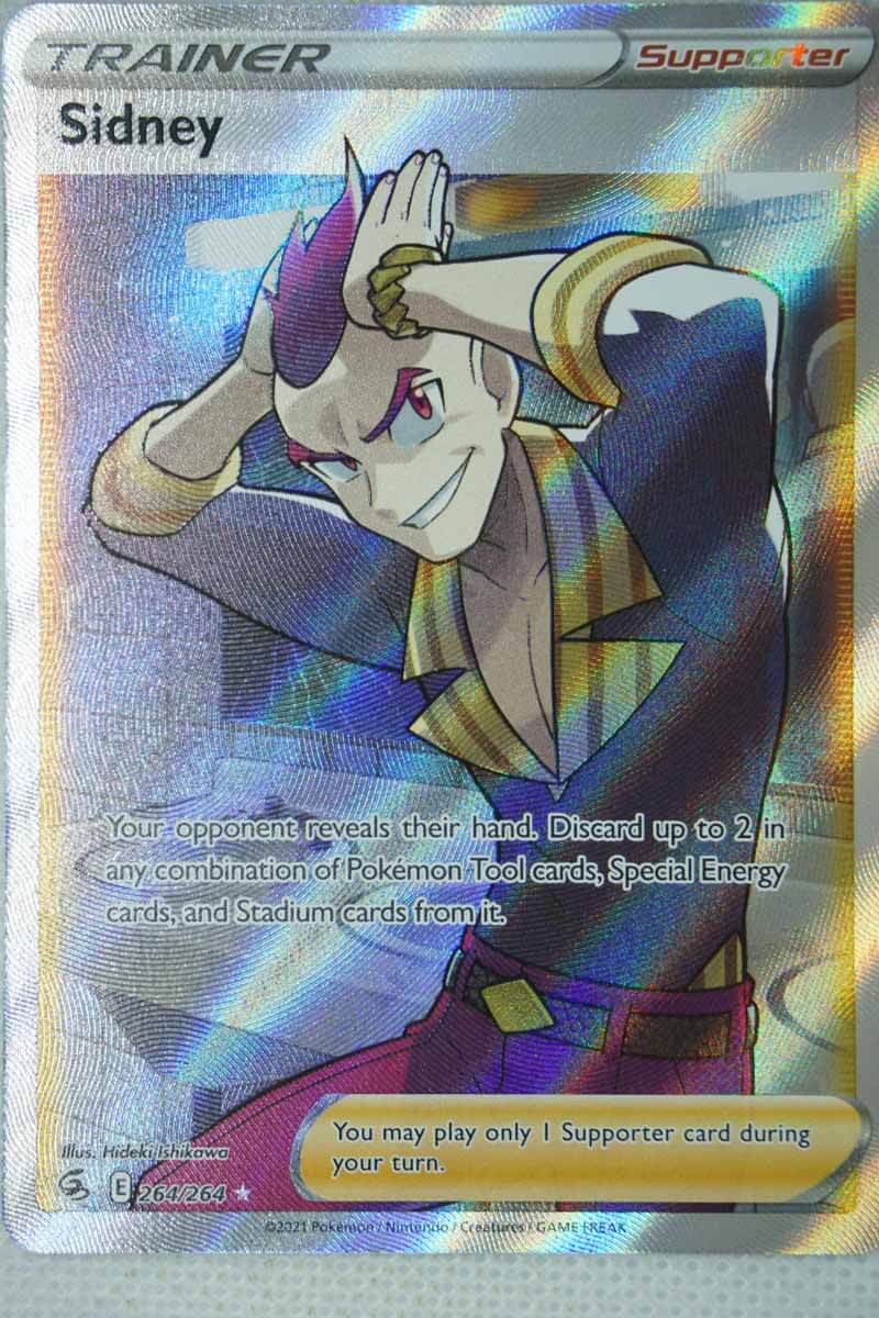 sidney pokemon card value Sidney [Reverse Holo] #241 Prices | Pokemon Fusion Strike