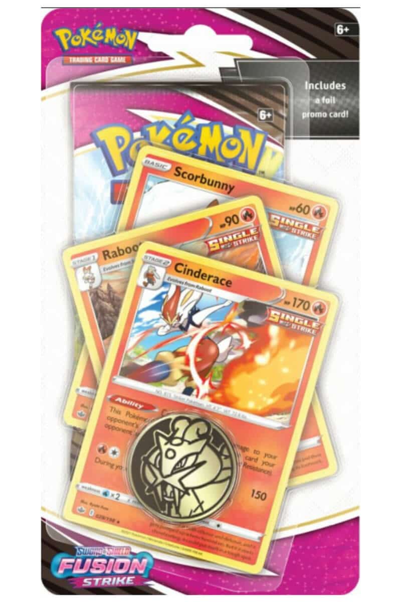 Fusion Strike Blisterpakke med Cinderace