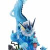 Japansk Udstillings Figur med Vaporeon og andre Vandtyper