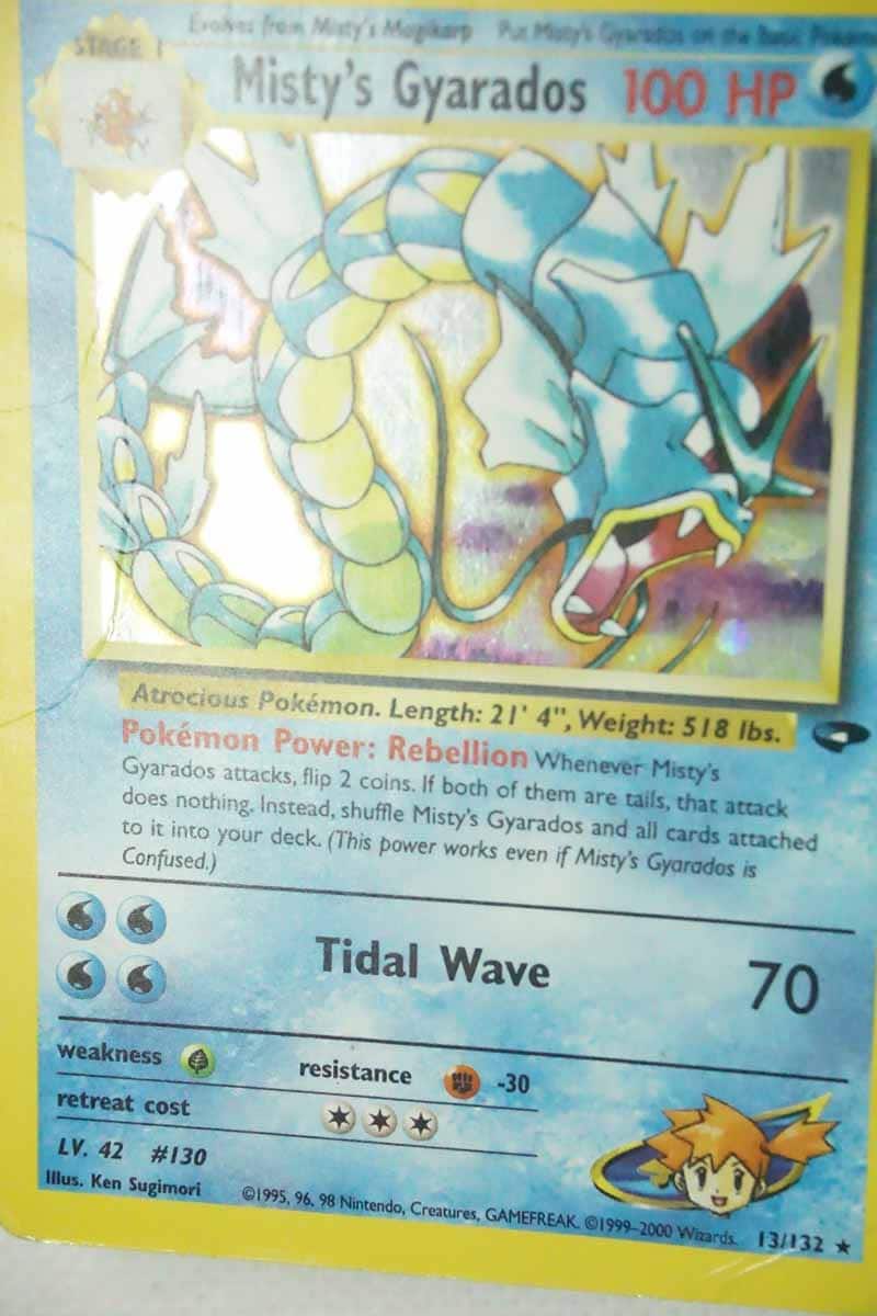 misty's gyarados pokemon card value Misty's Gyarados DRIen 049/182 Holo – PokeChalet main image 0