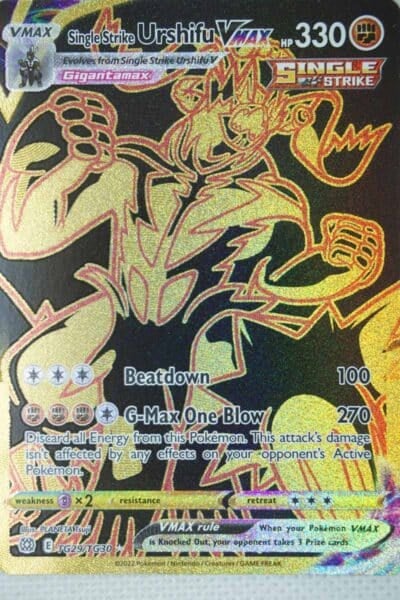 Single Strike Urshifu VMAX TG29/TG30 Secret Rare