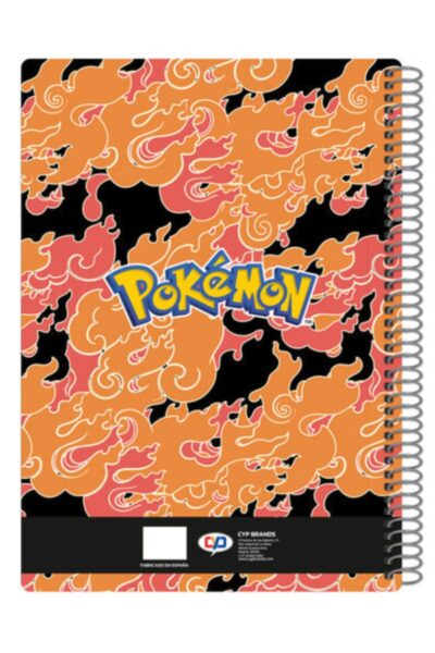 Notesblok med Charizard, Charmeleon og Charmander