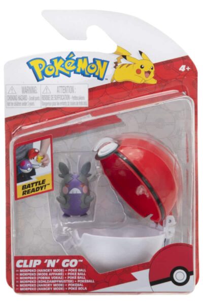 Sur Morpeko og poké ball