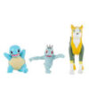 Squirtle Boltund og Machop Figurer