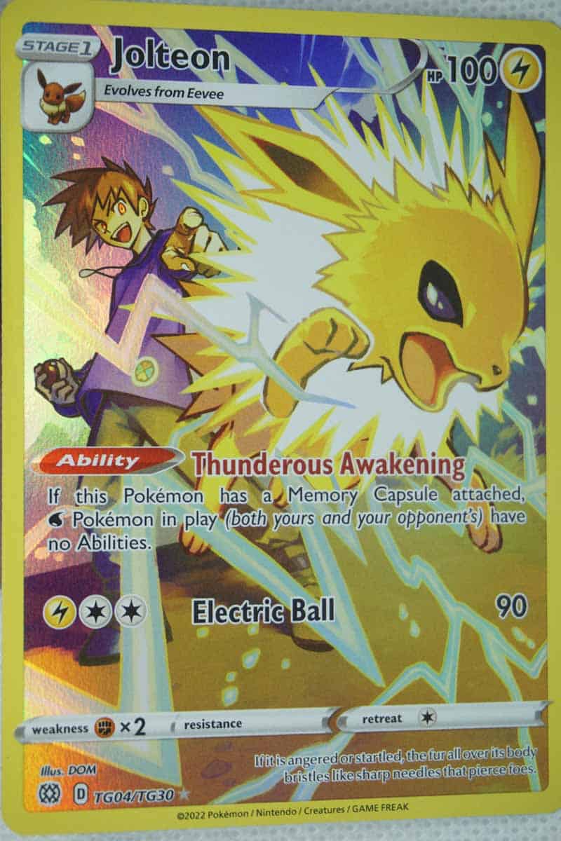Jolteon TG04/TG30 Holo Rare