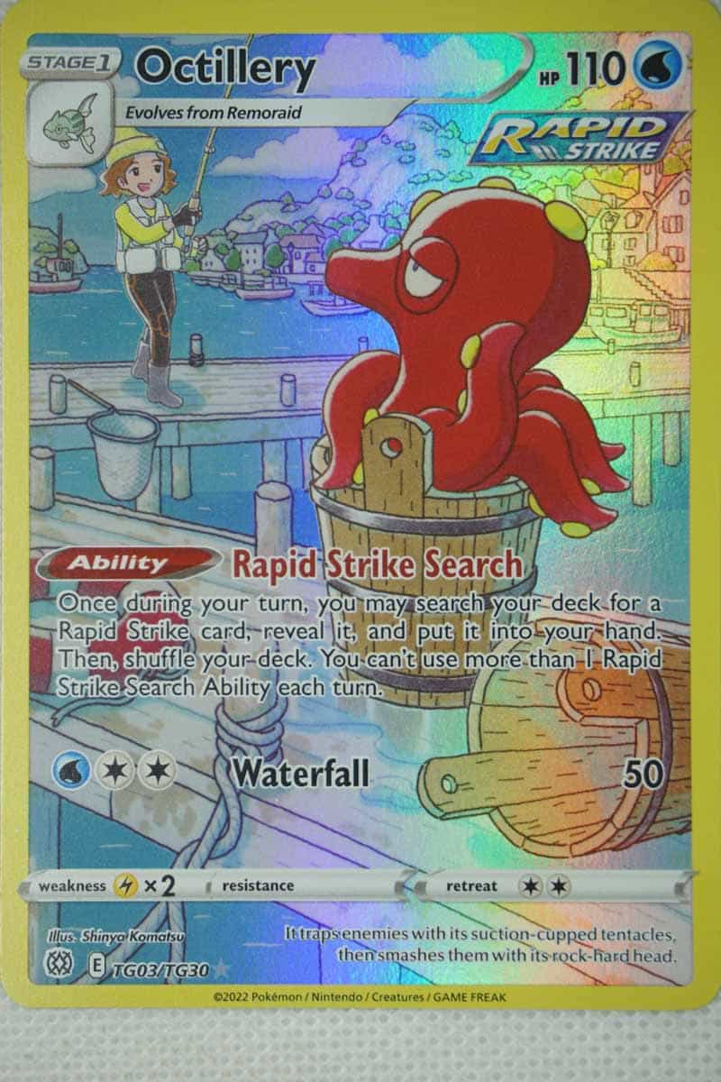 octillery pokemon card value rapid strike Octillery (178/163) – GoldenFishGames main image 0