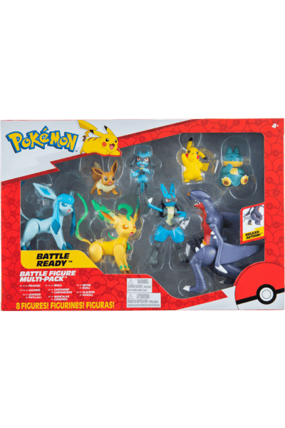 Multipakke med 8 Battle Figurer fra Sinnoh Region