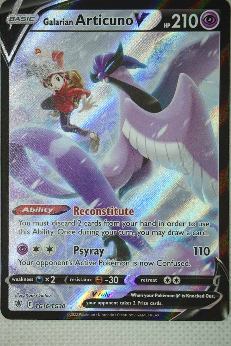 Galarian Articuno V TG16/TG30
