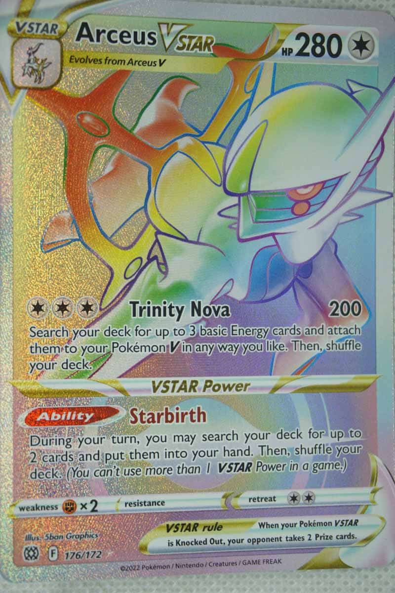 Arceus VSTAR 176/172 Hyper Rare