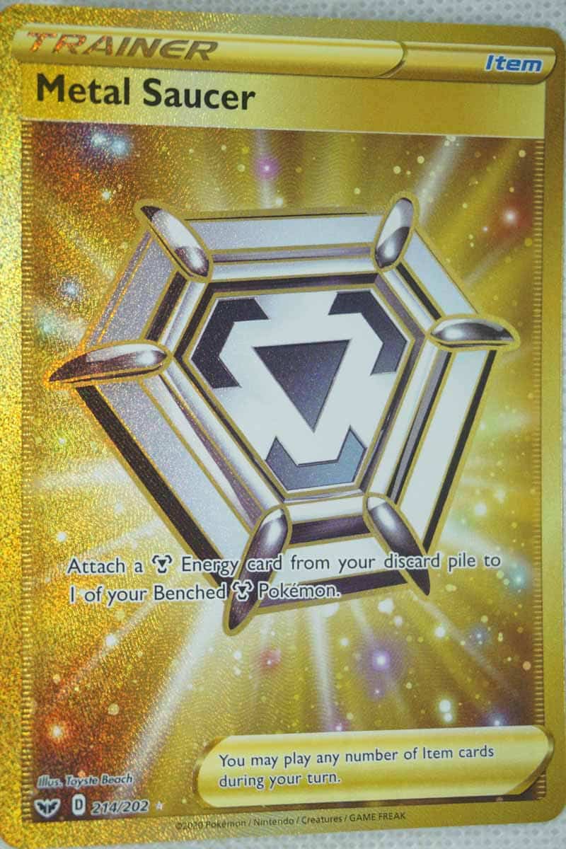 Metal Saucer 214/202 Secret Rare