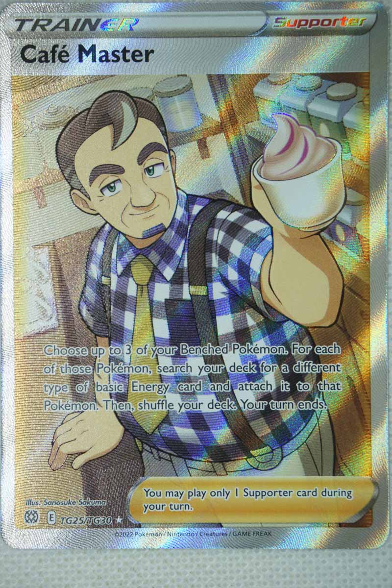 cafe master pokemon card Café Master 133/172 – Brilliant Stars – Pokemon Trainer Card Play Set x4:  Amazon.de: Toys