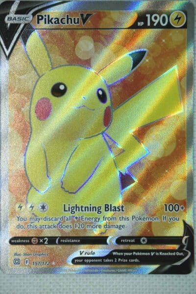 Pikachu V 157/172 Full Art