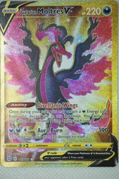 Galarian Moltres V 183/172 Secret Rare