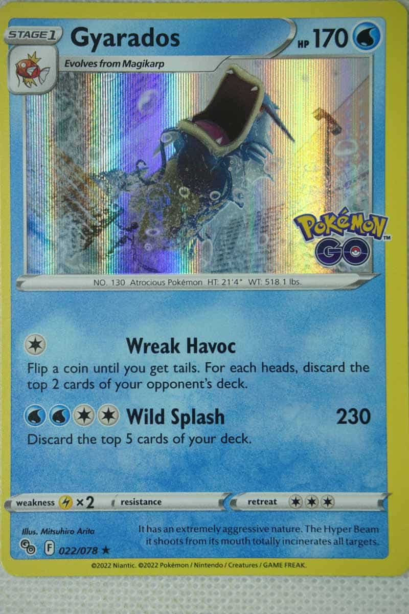 Gyarados 022/078 Holo Rare