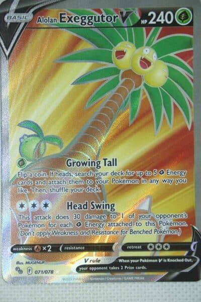 Alolan Exeggutor V 071/078 Full Art