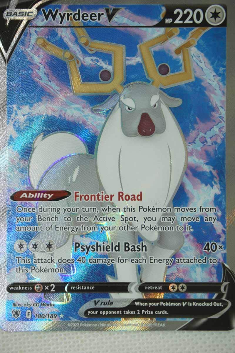 wyrdeer v pokemon card value Wyrdeer V - 134/189 Ultra Rare