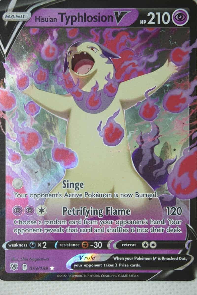 Hisuian Typhlosion V 053/189