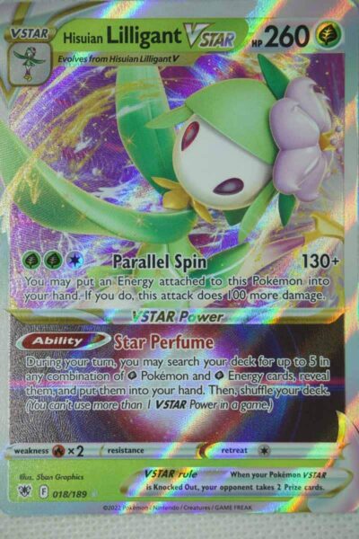 Hisuian Lilligant VSTAR 018/189
